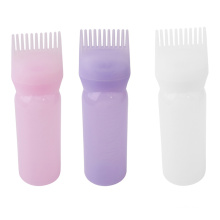 120ml Hair Dyeing Treatment Oil Cream Shampoo Bottle with Comb Salon Oil Coloring Dispensing Applicator Hair Styling Tool